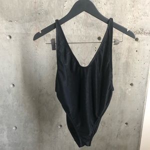 NastyGal Ribbed Bodysuit